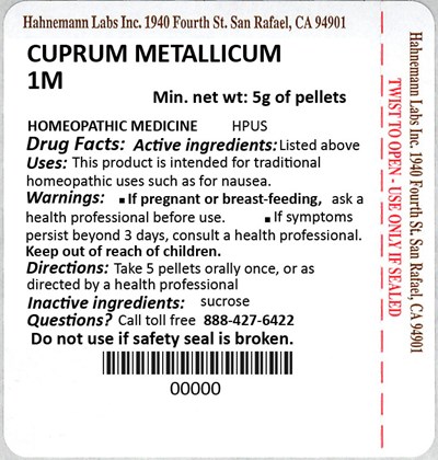Cuprum Metallicum 1M 5g - Cuprum Metallicum 1M 5g